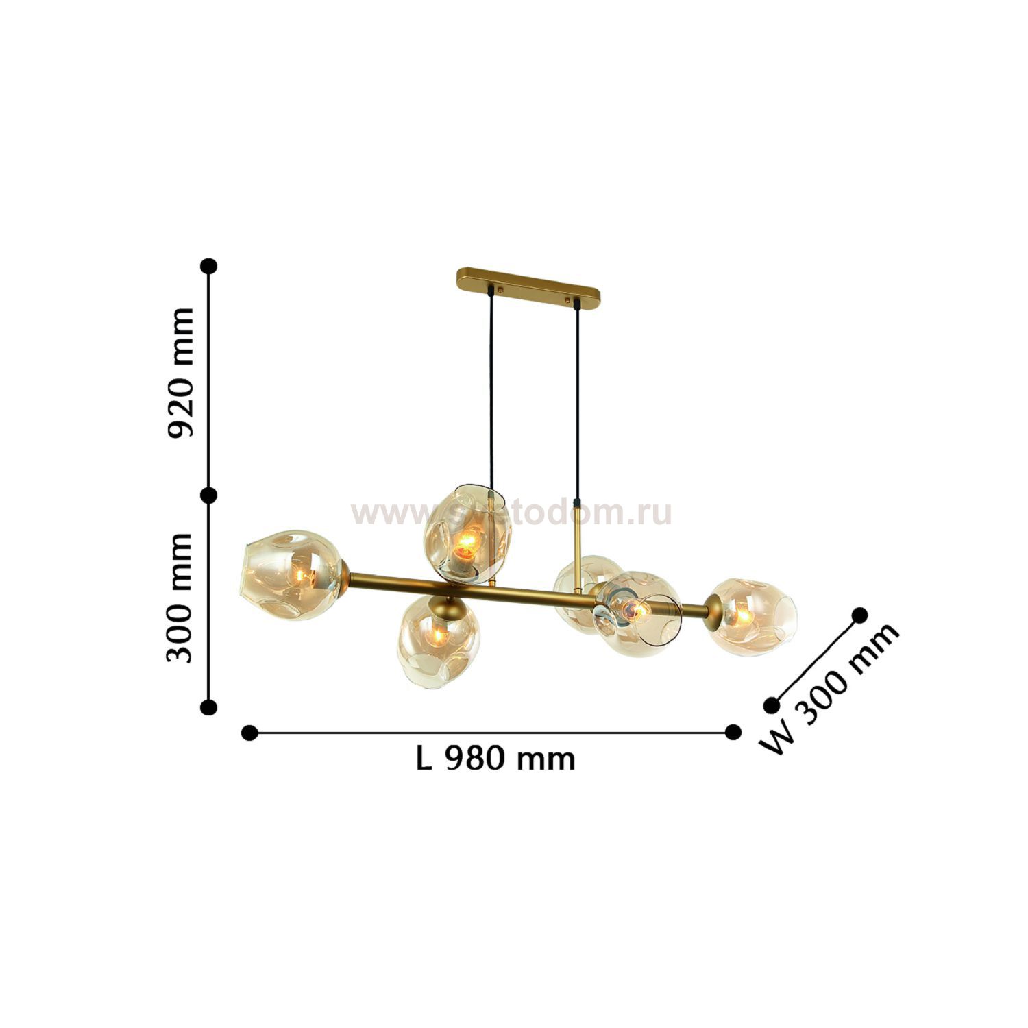 Подвесная люстра Favourite 2362-6P Traube