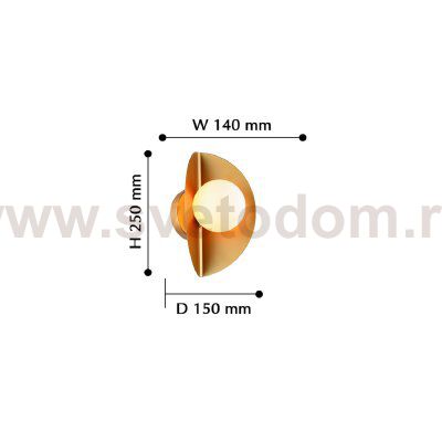 Настенный светильник Favourite 2366-1W Kernel