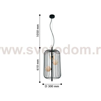 Подвесная люстра Favourite 2367-3P Margarita