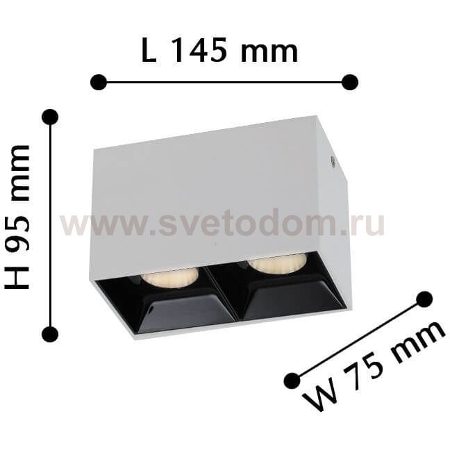 Потолочный светильник Favourite 2405-2U Oppositum