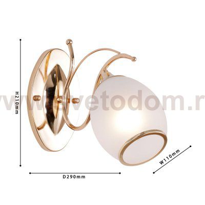 Настенный светильник Favourite 2445-1W Adora