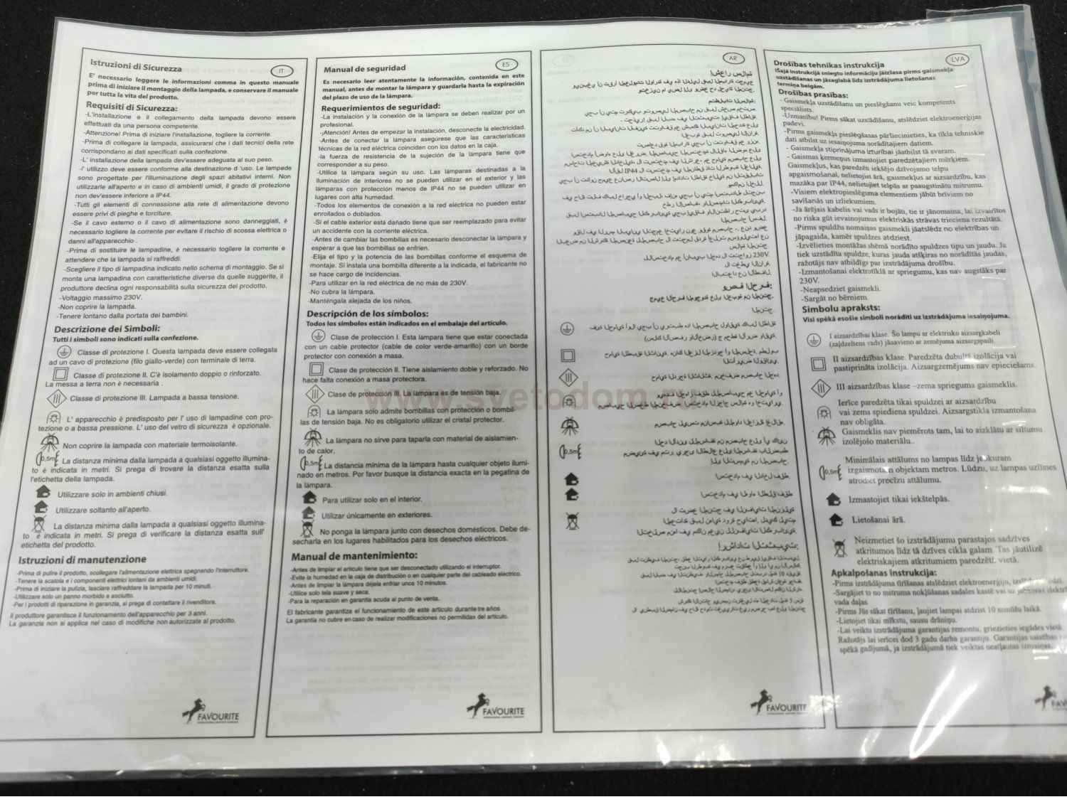 Подвесная люстра Favourite 2499-9P Infinite