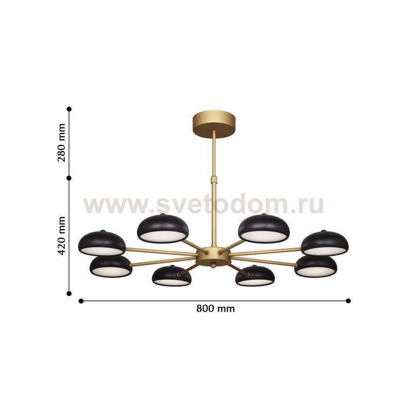 Люстра Favourite 2501-8P Salvator