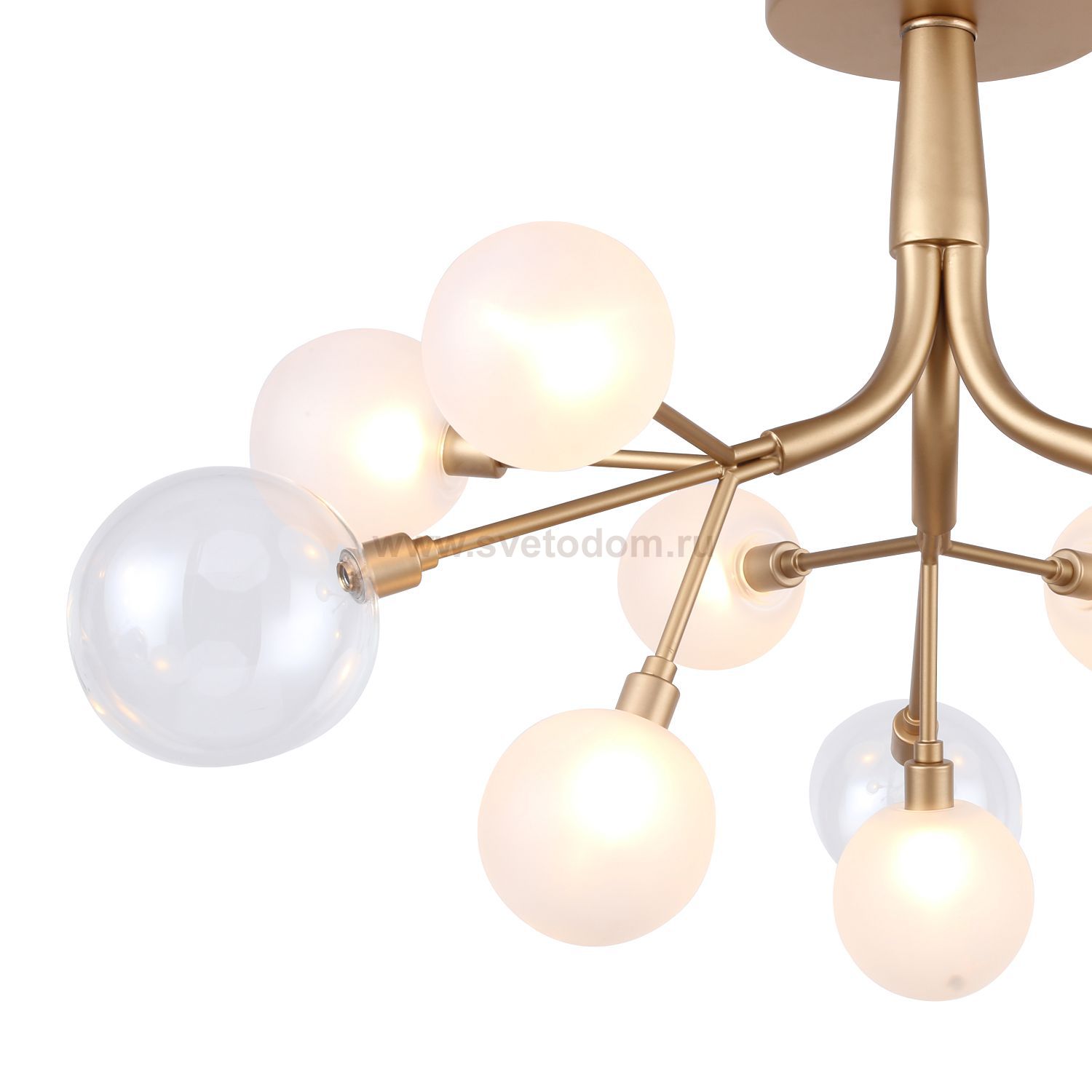 Плафон стекло шар полуматовый 90мм с резьбой G9 20мм Favourite 2515 Babylon