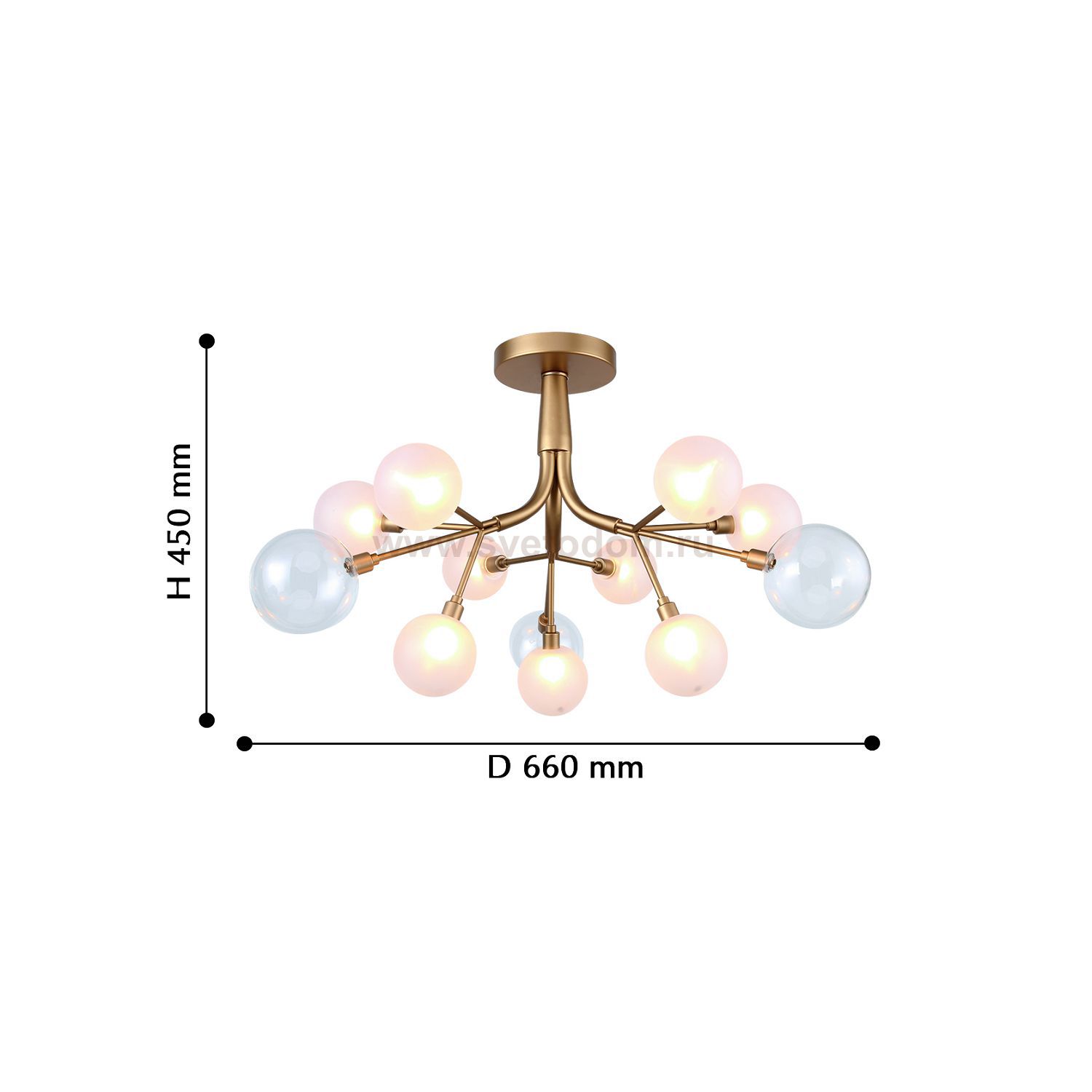 Люстра потолочная Favourite 2515-9U Babylon