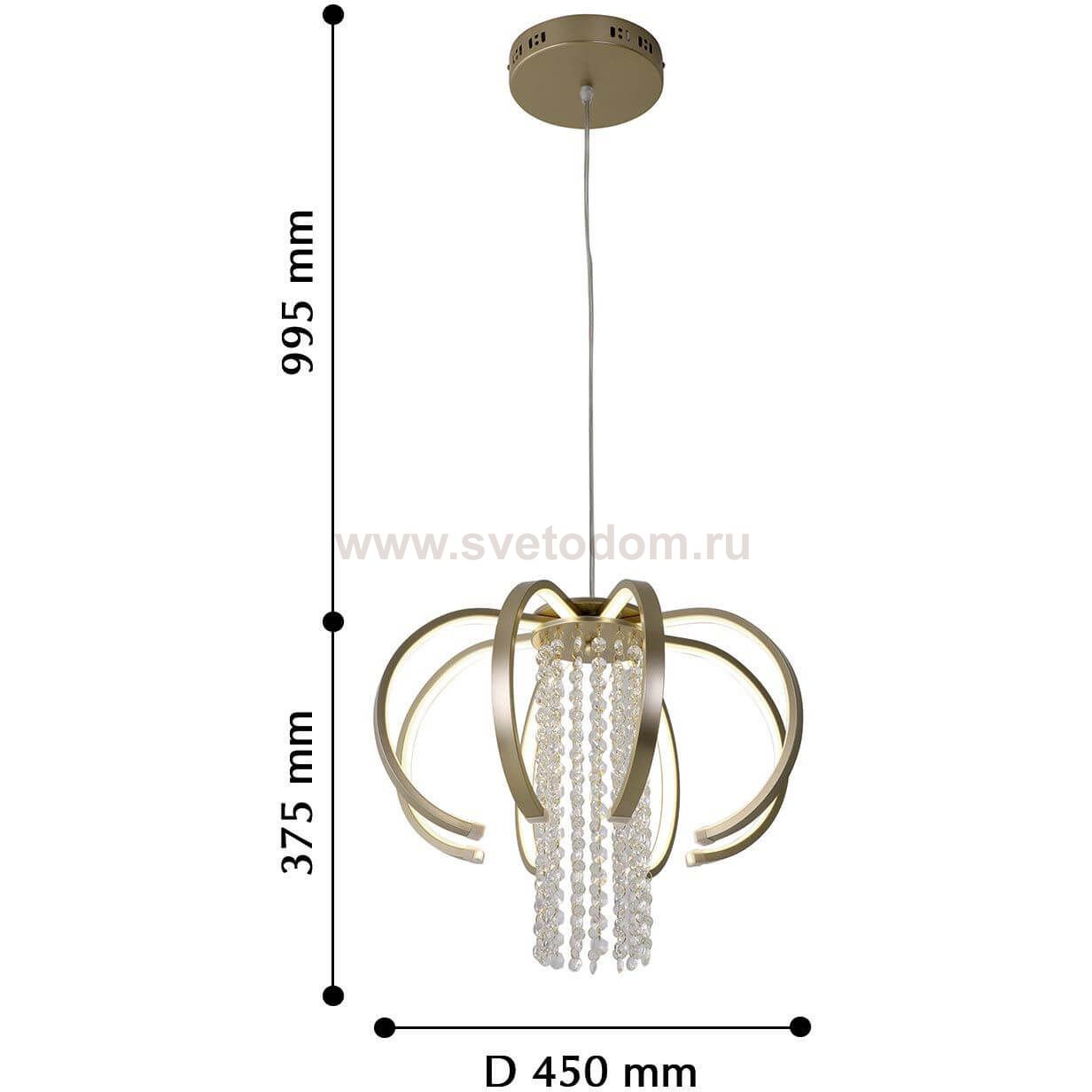 Подвесная люстра Favourite 2530-8P Evolve