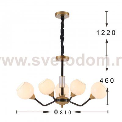 Люстра подвесная Favourite 2550-6P Germen
