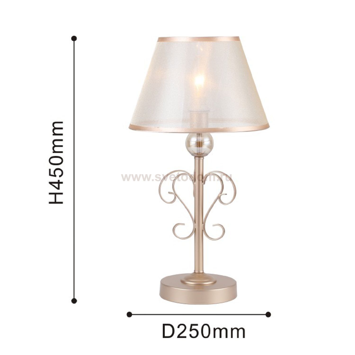 Настольная лампа Favourite 2553-1T Teneritas