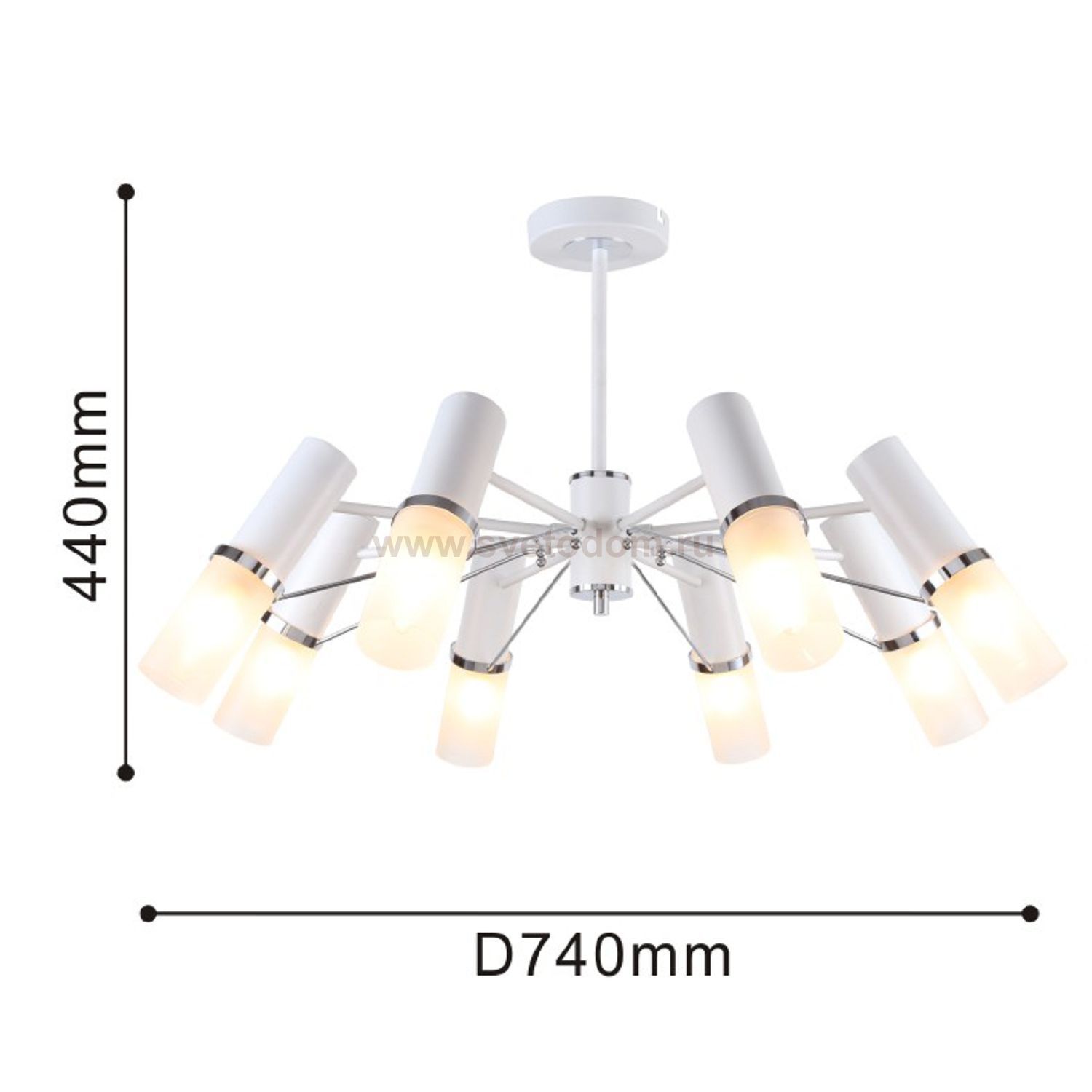 Потолочная люстра Favourite 2559-8P Viator