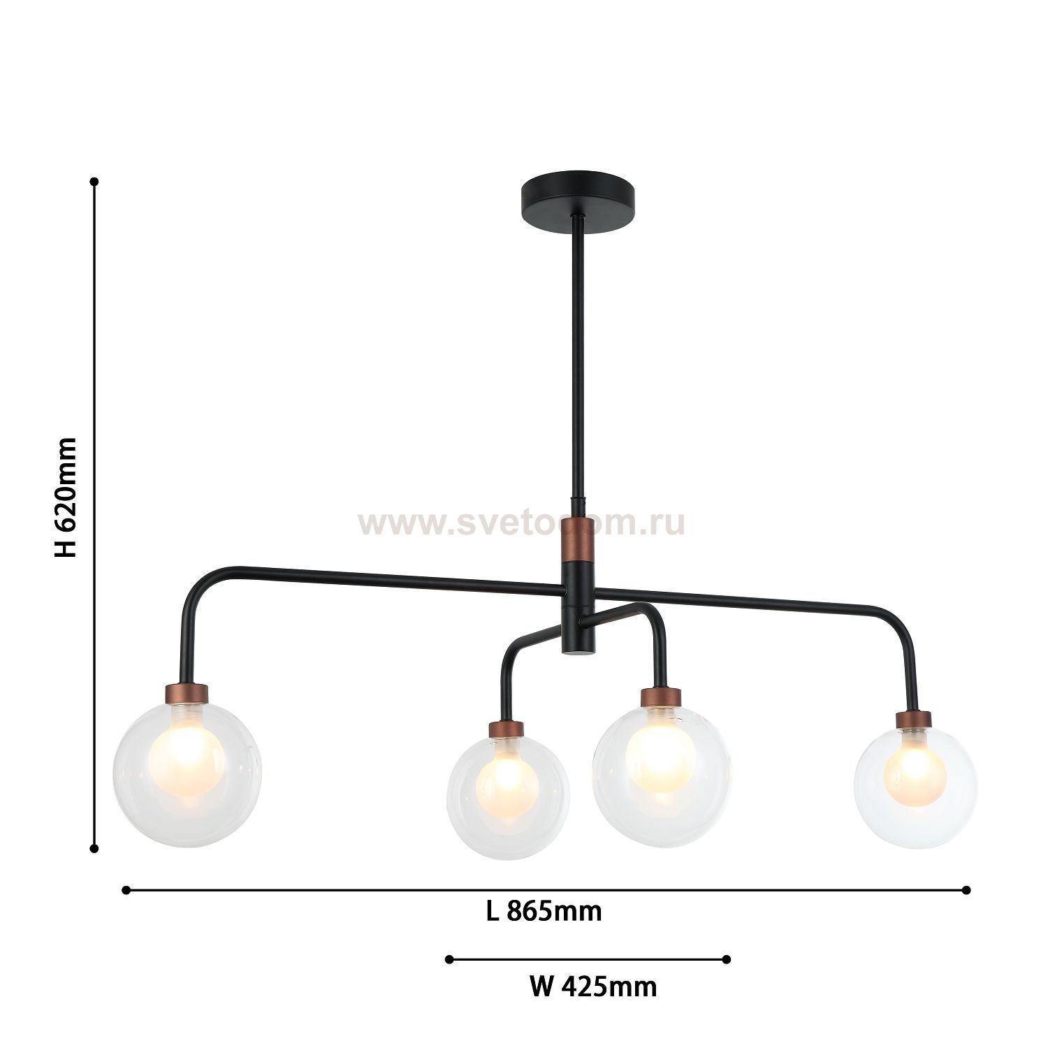 Подвесная люстра Favourite 2568-4P Helir