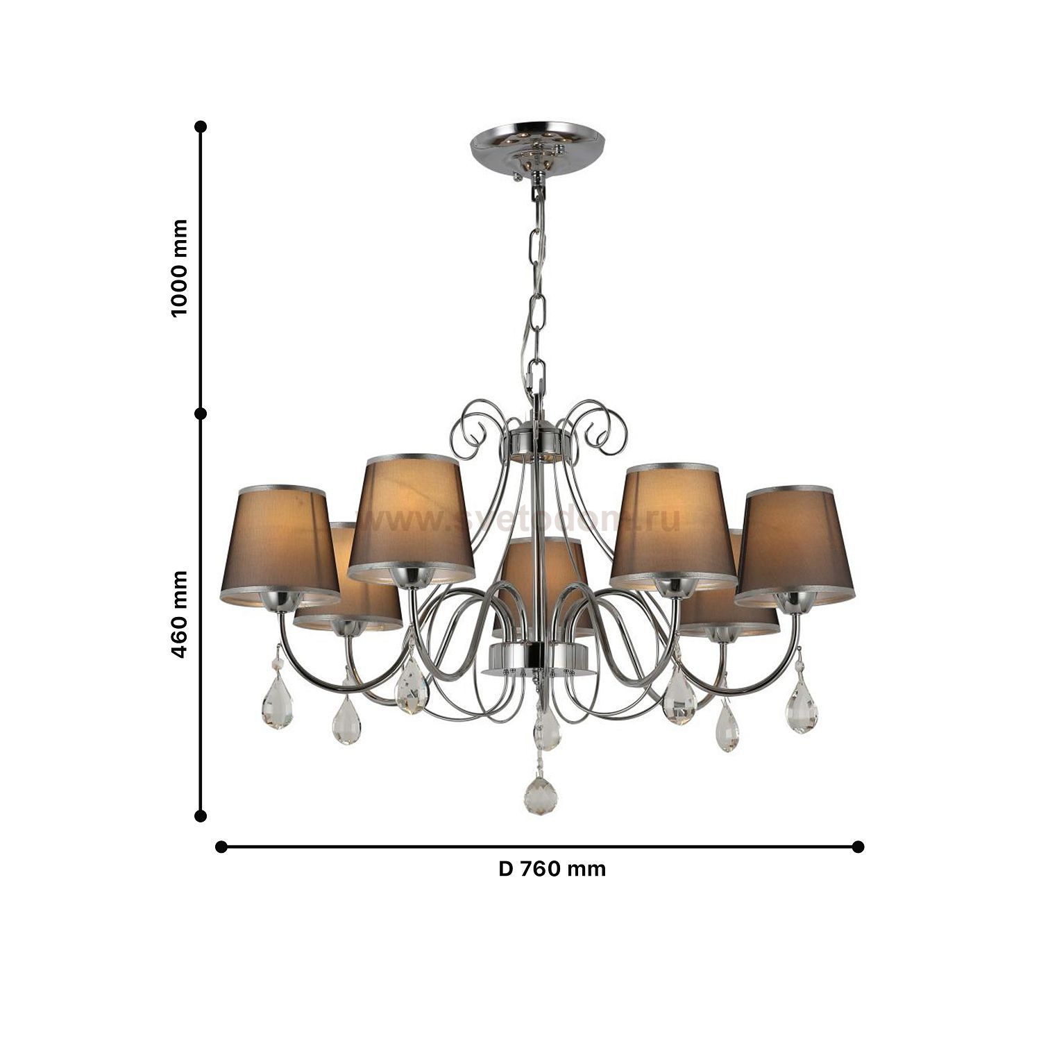 Подвесная люстра Favourite 2571-7P Amery