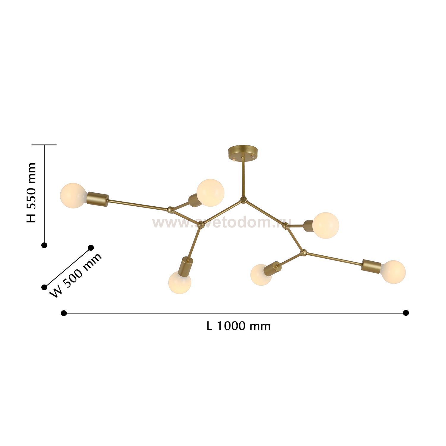 Люстра потолочная Favourite 2579-6P