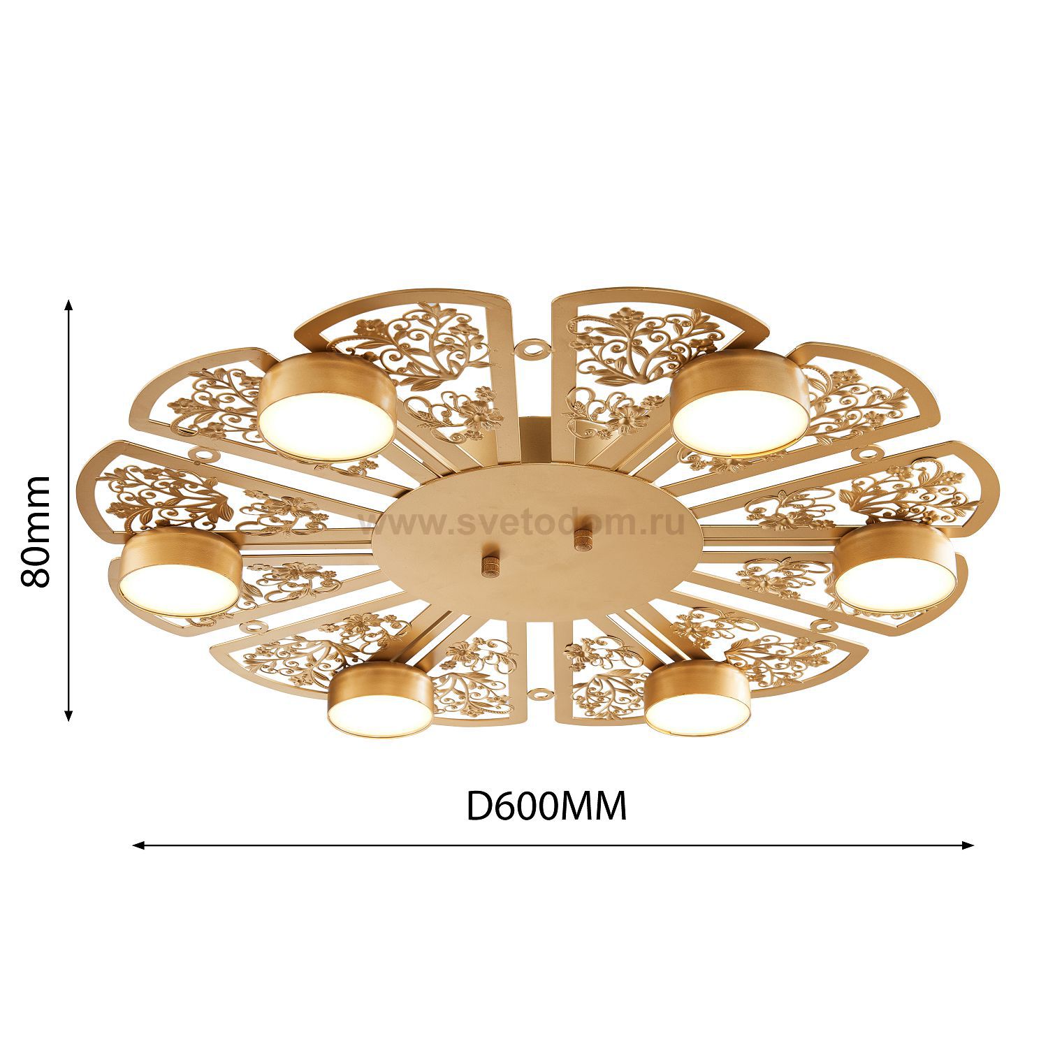 Потолочный светильник Favourite 2605-6C Ornamentum