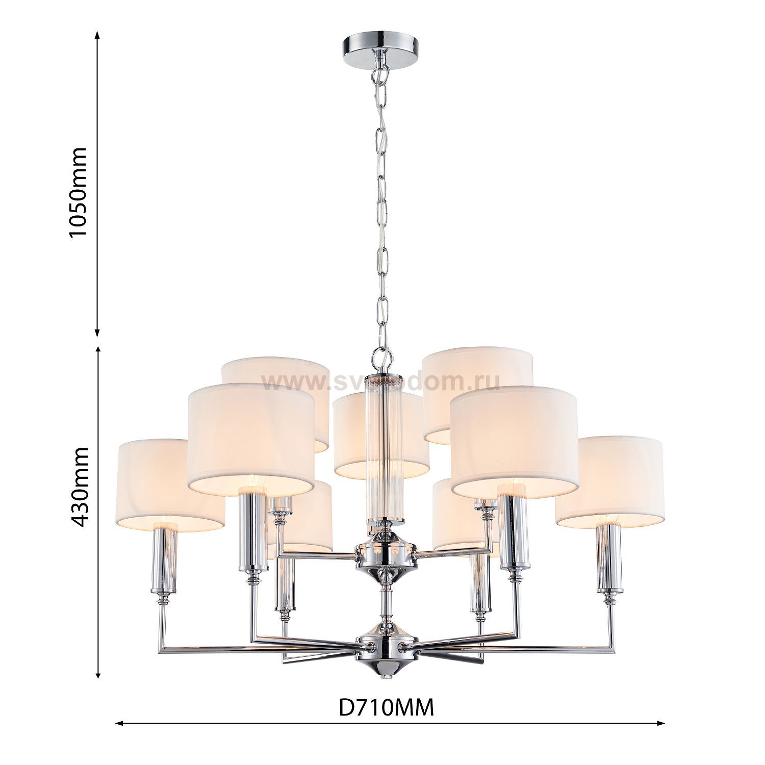 Подвесная люстра Favourite 2607-9P Laciness