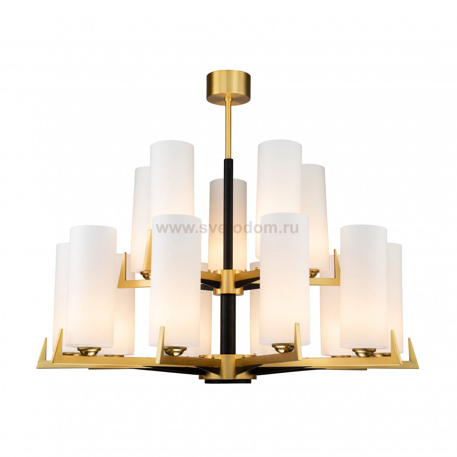 Люстра двухярусная Favourite 2623-15P Maximo