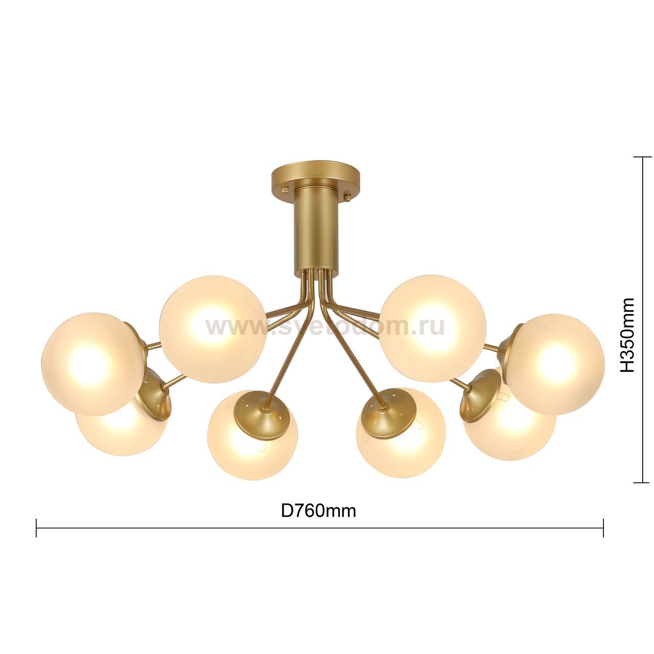 Потолочная люстра Favourite 2631-8U Pax