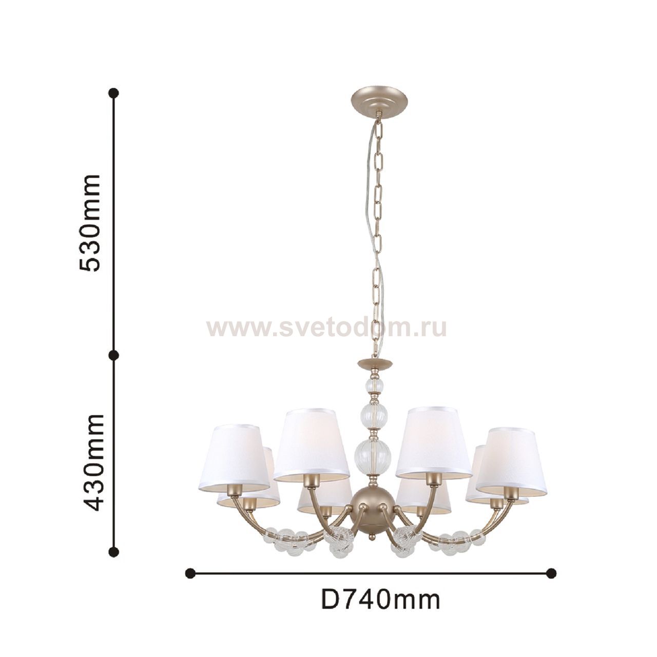 Подвесная люстра Favourite 2662-8P Utremia