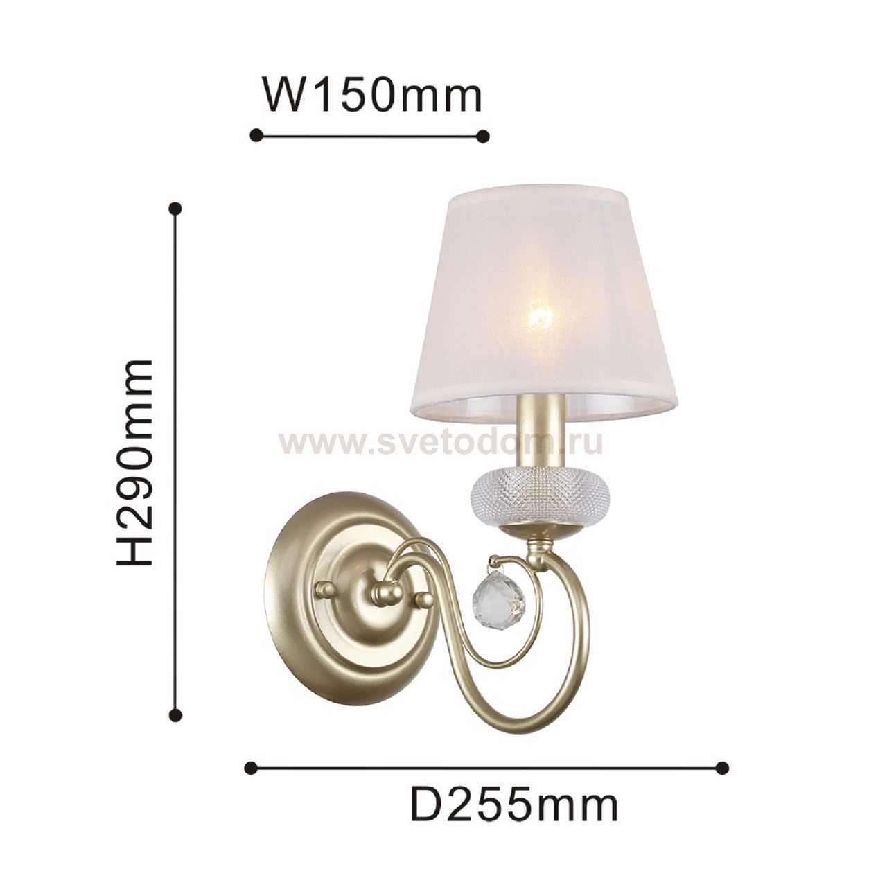Настенный светильник Favourite 2665-1W Bambola