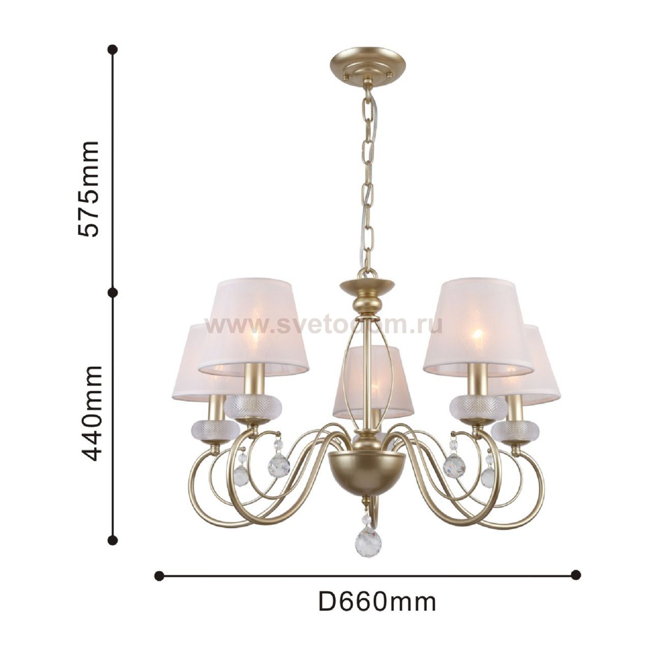 Подвесная люстра Favourite 2665-5P Bambola