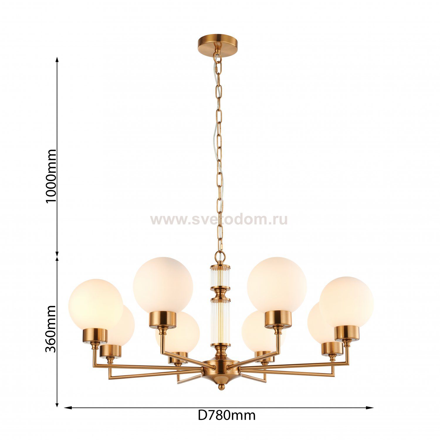 Подвесная люстра Favourite 2670-8P Newfangled