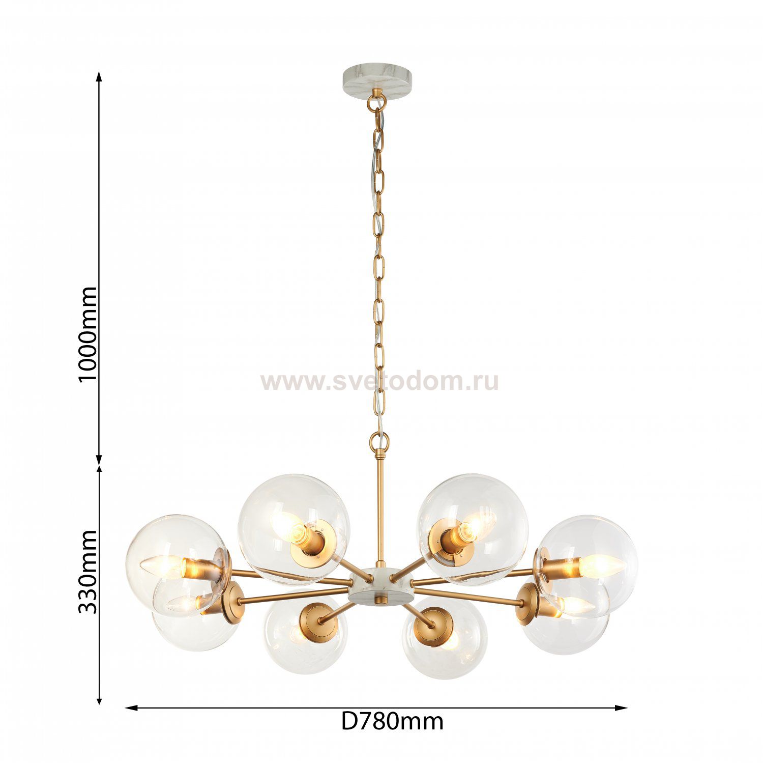 Подвесная люстра Favourite 2671-8P Marmore