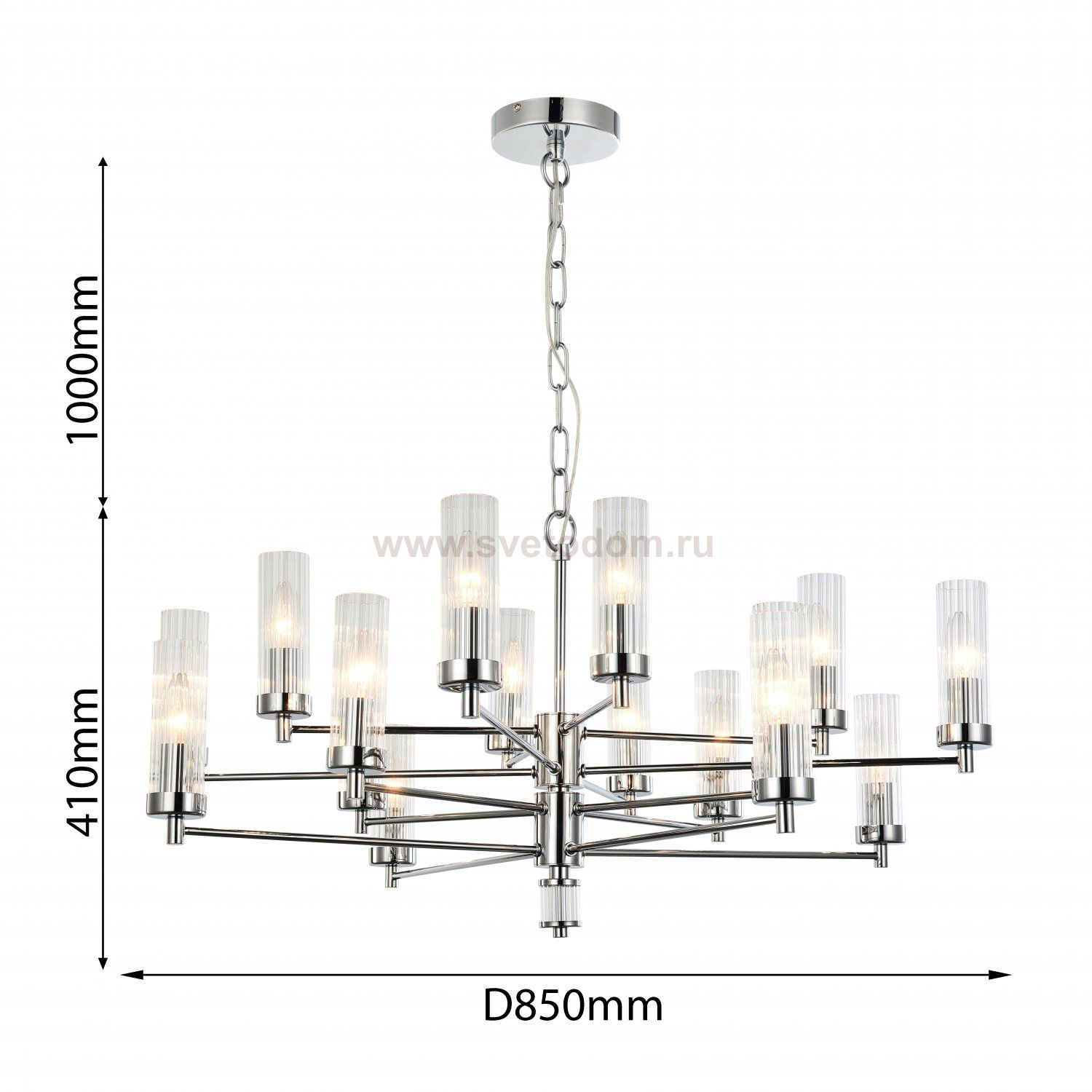 Люстра подвесная многоярусная Favourite 2672-16P Aesthetic