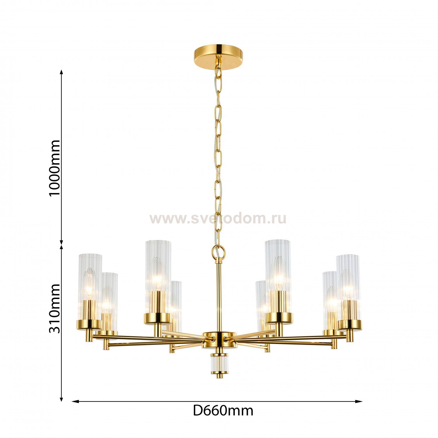 Подвесная люстра Favourite 2673-8P Aesthetic