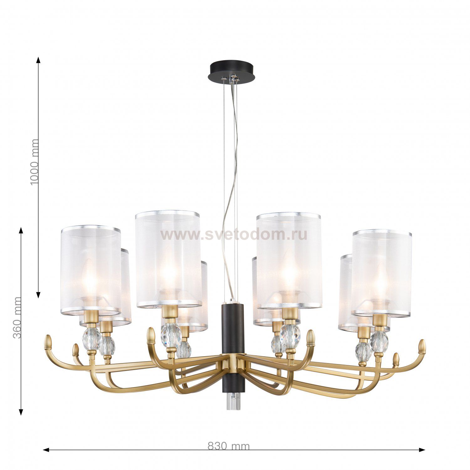 Подвесная люстра Favourite 2701-8P Una