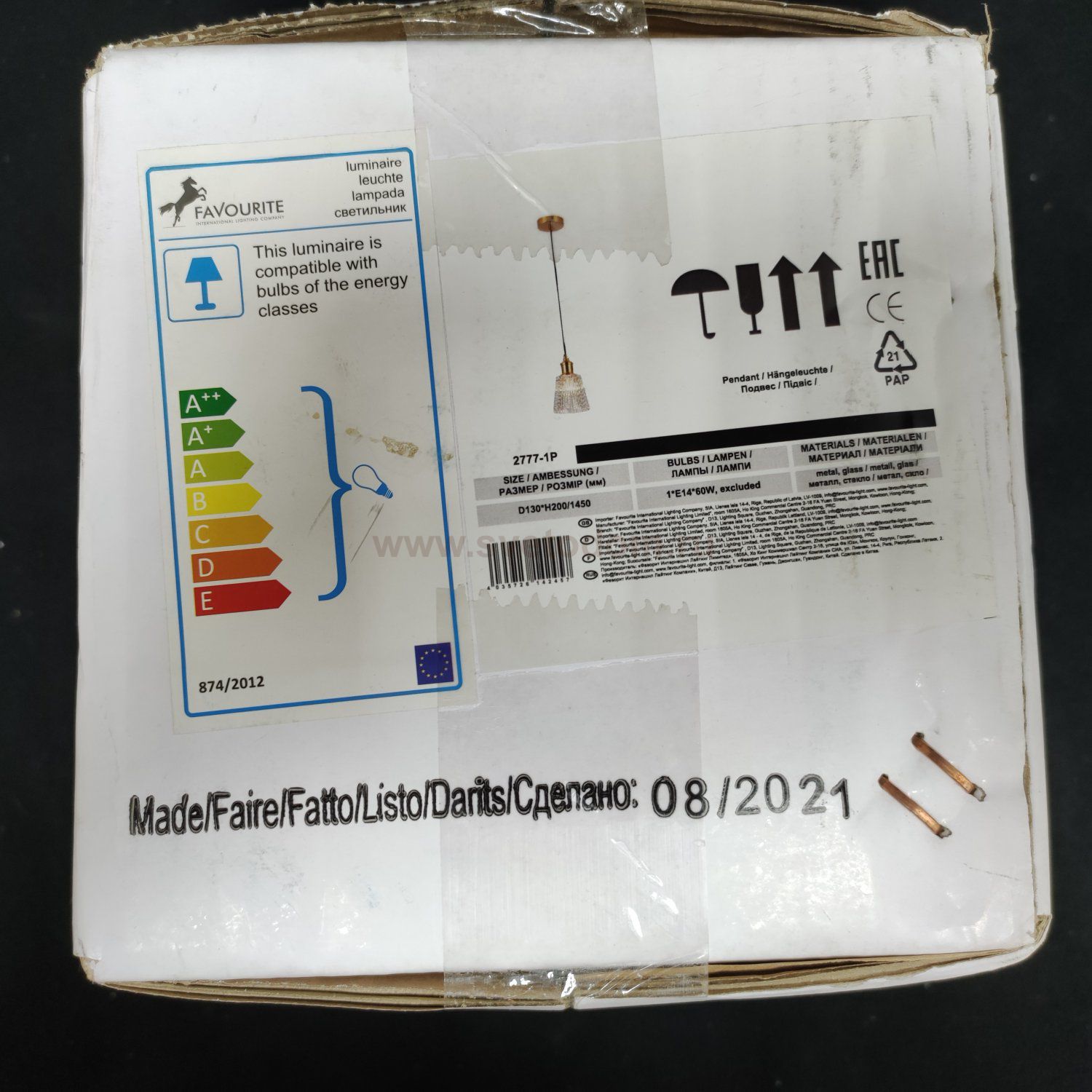 Подвесной светильник Favourite 2777-1P Copita
