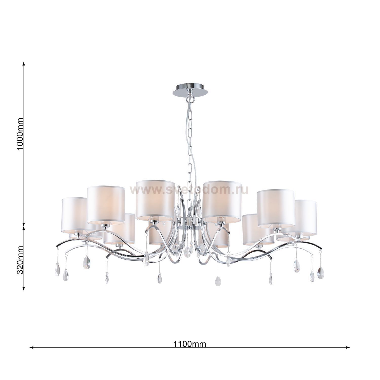 Подвесная люстра Favourite 2866-12P Low