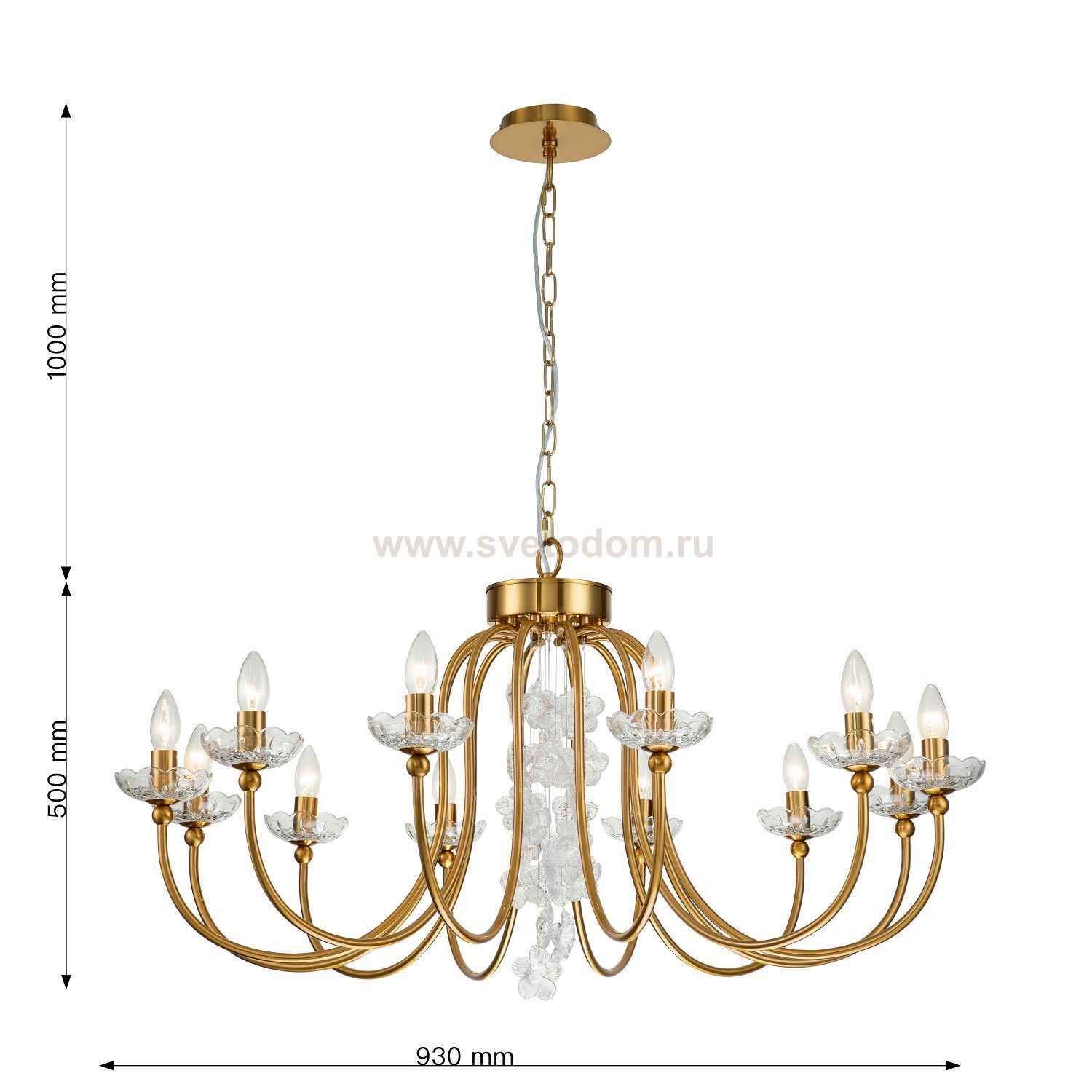 Подвесная люстра Favourite 2871-12P Bellis