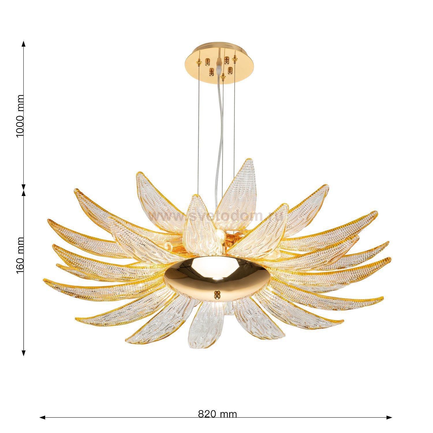 Люстра цветок Favourite 2879-8P