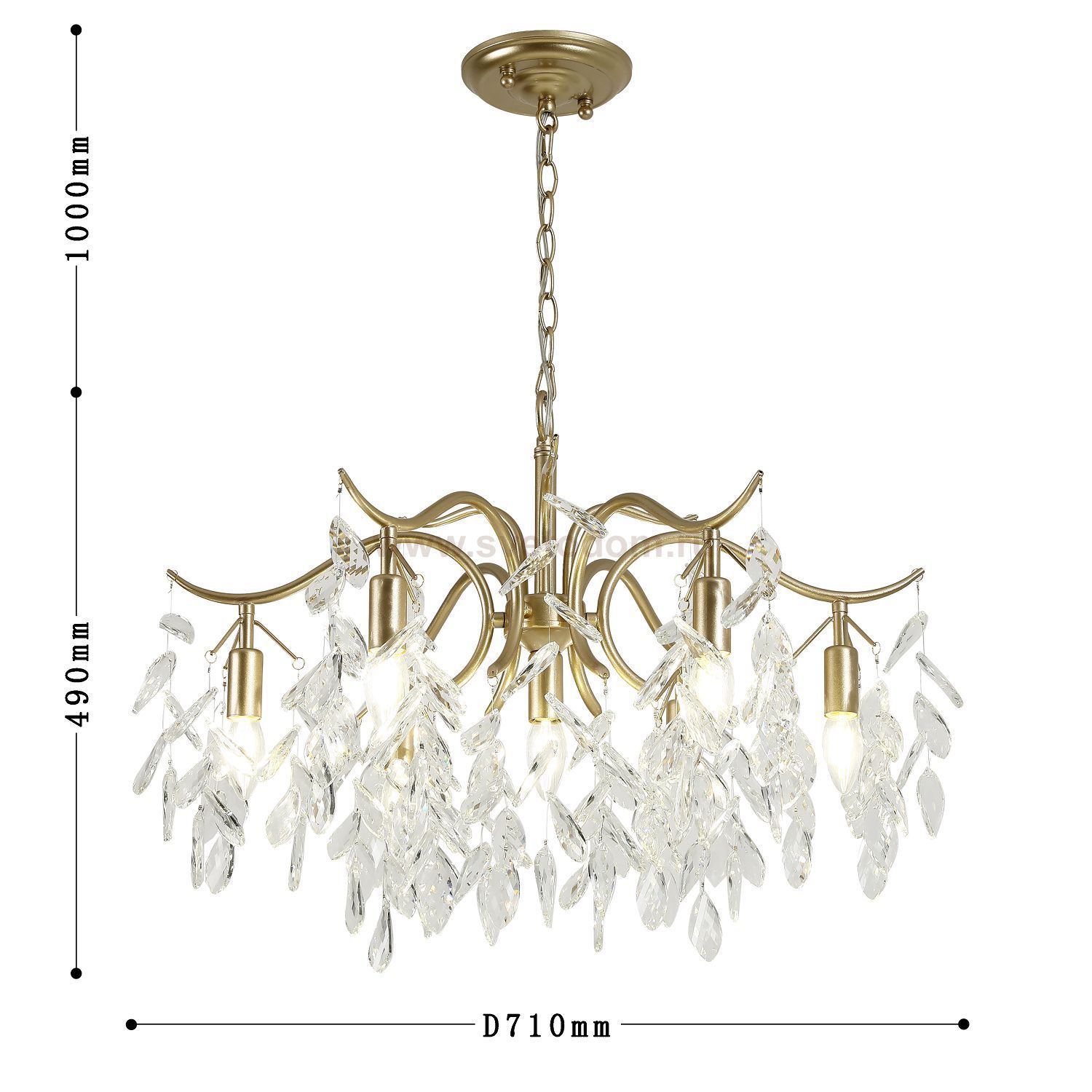 Подвесная люстра Favourite 3003-7P Brillo