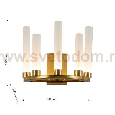 Настенный светильник Favourite 3015-5W Geyser