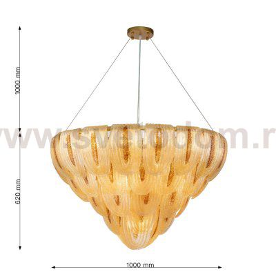 Подвесная люстра Favourite 3016-16P Flavus