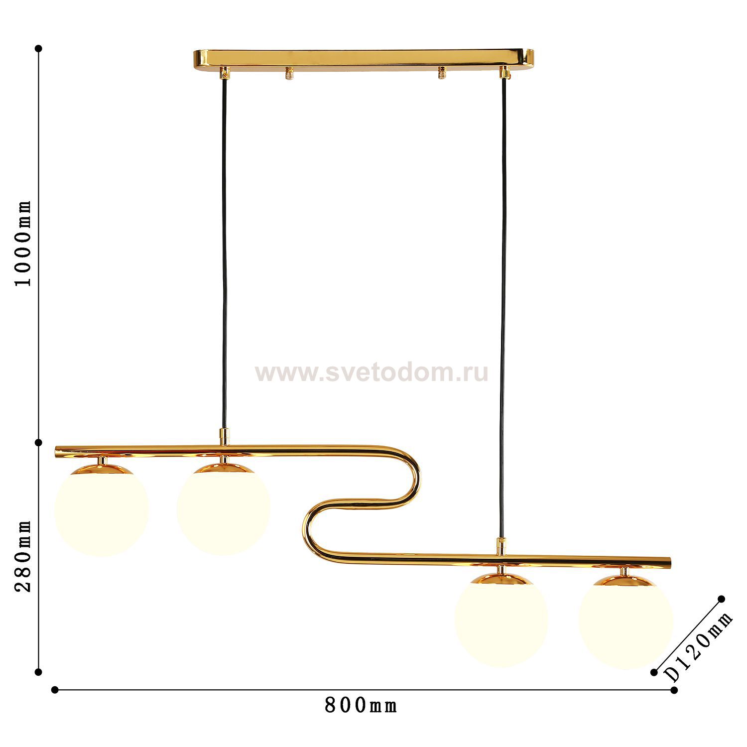 Подвесная люстра Favourite 4037-4P Collana