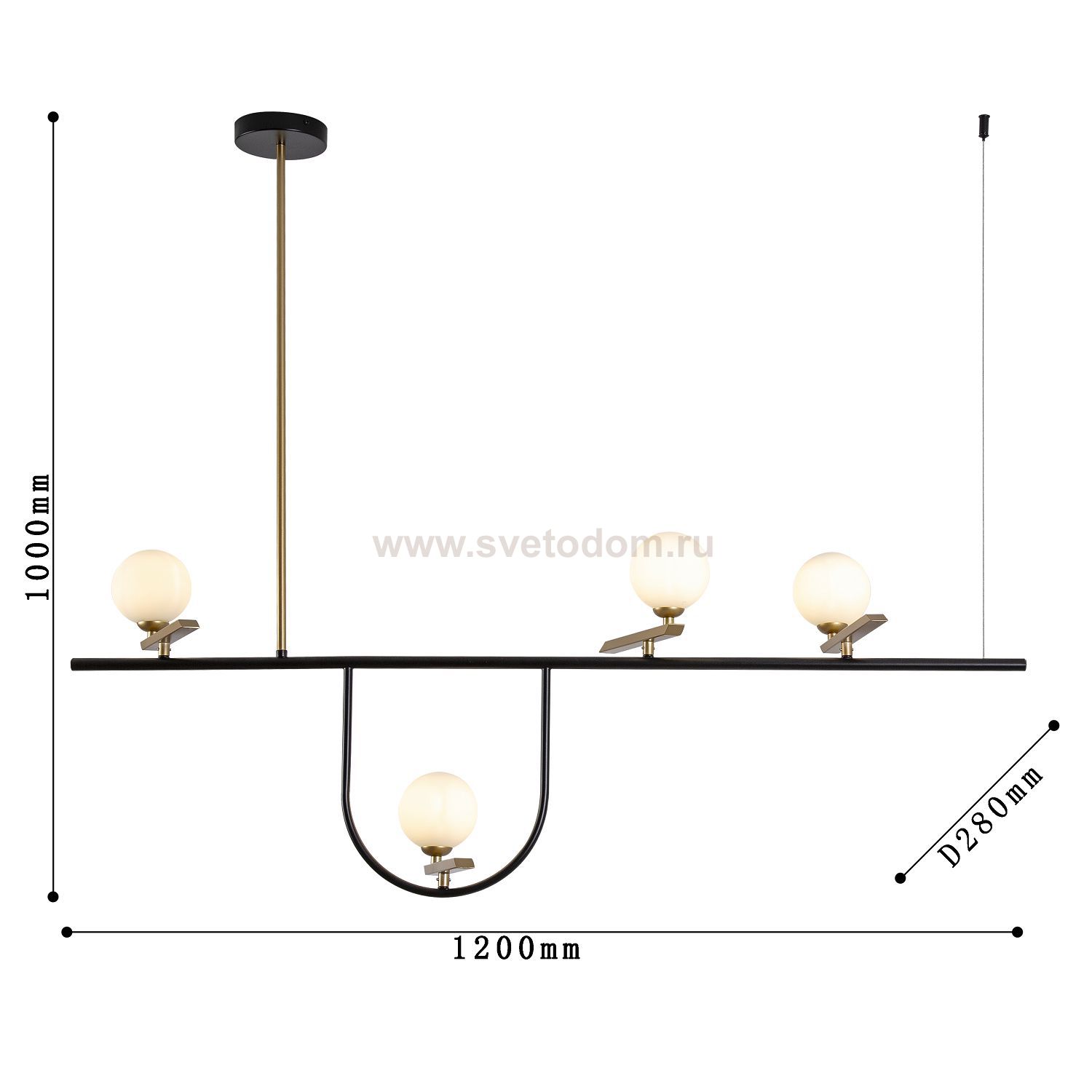 Подвесная люстра Favourite 4109-4P Pouli