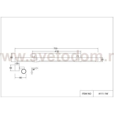 Настенный светильник Favourite 4111-1W Cuero