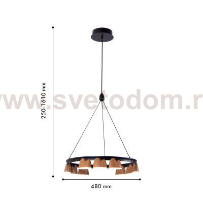 Подвесная люстра Favourite 4266-9P Interline