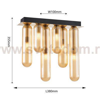 Потолочный светильник Favourite 4455-6P Stalactit