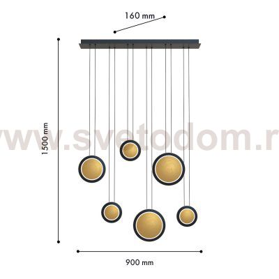 Подвесная люстра Favourite 4562-6P Elation
