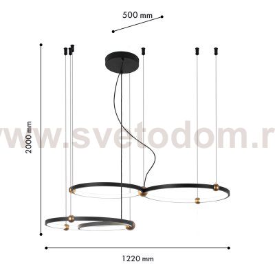 Подвесная люстра Favourite 4569-4P Tornado