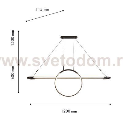 Подвесная люстра Favourite 4587-12P Spillet