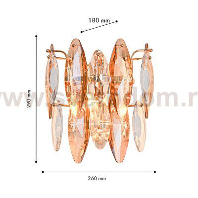 Светильник настенный бра Favourite 4719-2W Glans