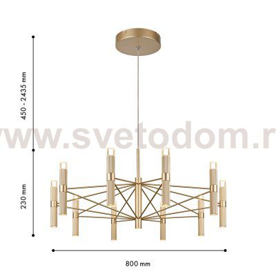 подвесная люстра Favourite 4759-10P Blick