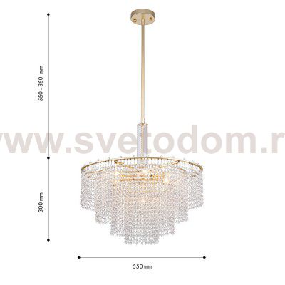 подвесная люстра Favourite 4762-7P Fringe