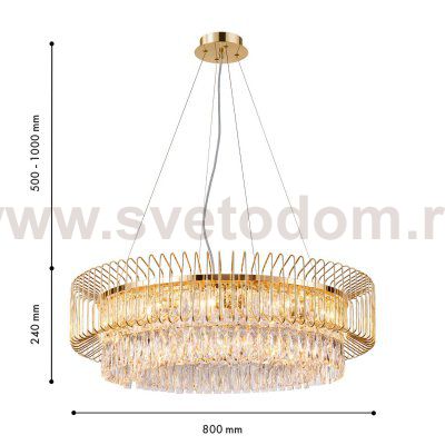 подвесная люстра Favourite 4779-10P Subito