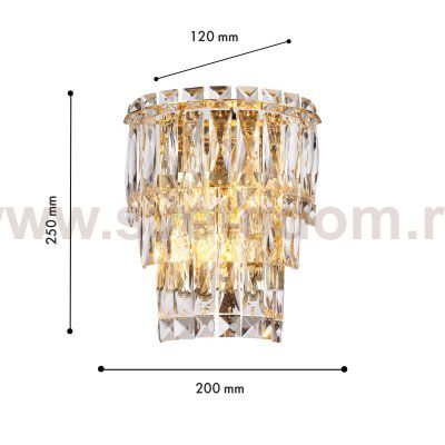 настенный светильник Favourite 4781-2W Adamas