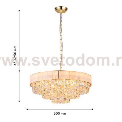 подвесная люстра Favourite 4783-12P Raffinato