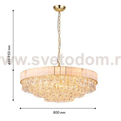 подвесная люстра Favourite 4783-28P Raffinato